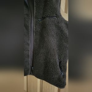Brown Sherpa vest